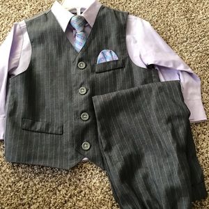 2T toddler 4pc Suit Set